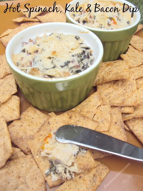 Hot Spinach, Kale & Bacon Dip is simple, nutritious and delicious! Hot Spinach, Kale & Bacon Dip is simple, nutritious and delicious!