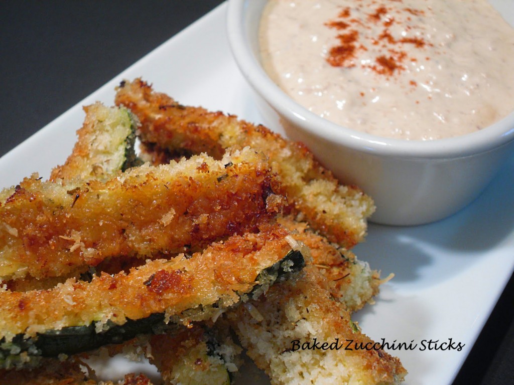 Baked Zucchini Sticks