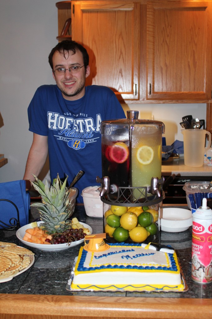 Beverage Server and Matt's Grad Party 008