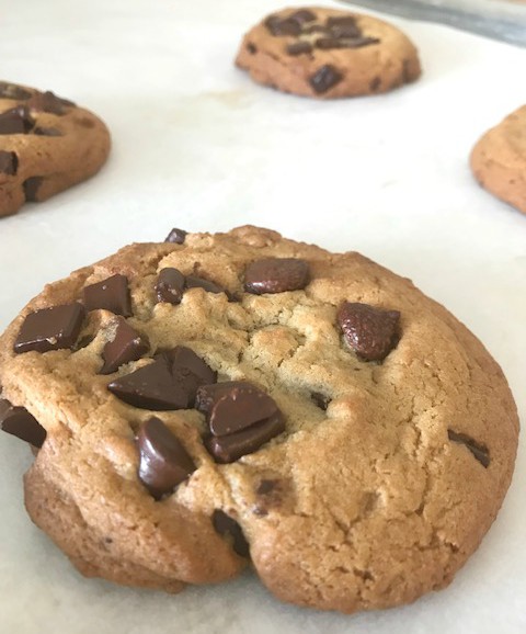 The Chewiest & Best Triple Chocolate Cookies!