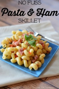 Quick-Pasta-Ham-Skillet-534x800