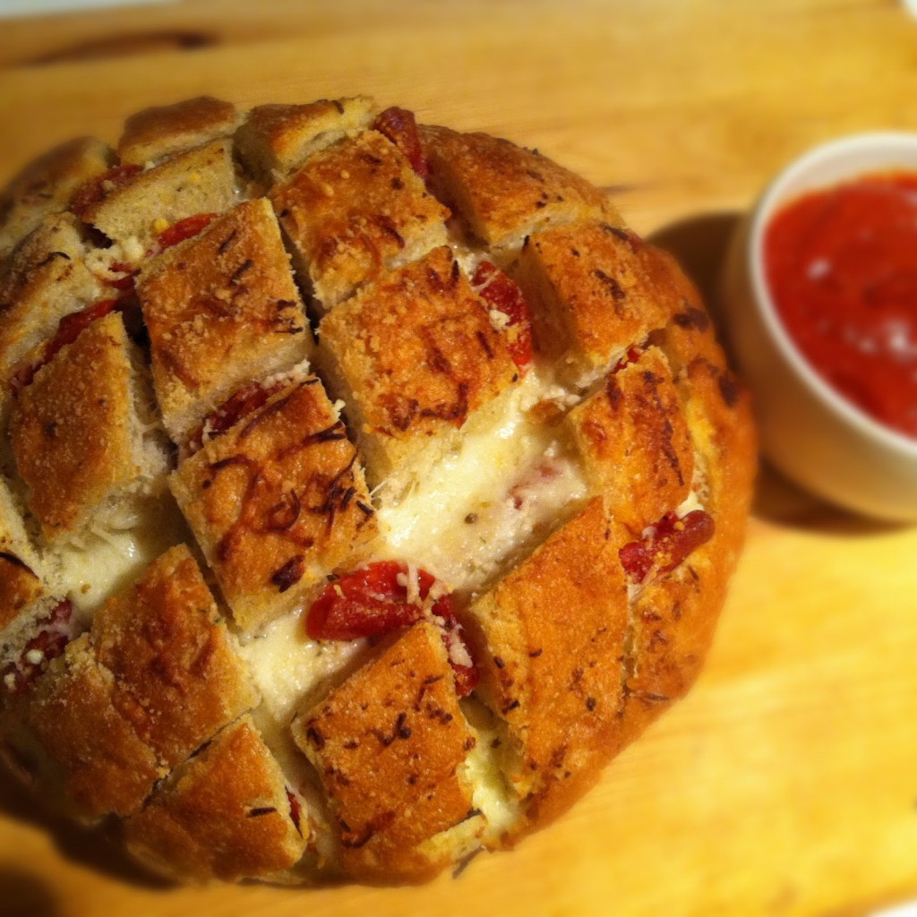 pizza pull apart bread