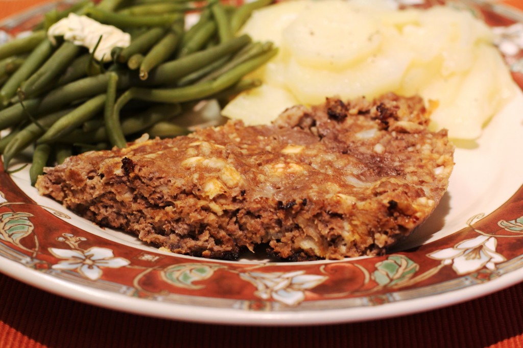 skillet meatloaf 009